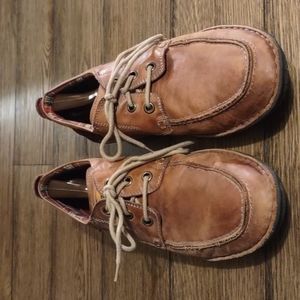 Pikolinos men's shoes rubber souls leather tops cotton lining inside.